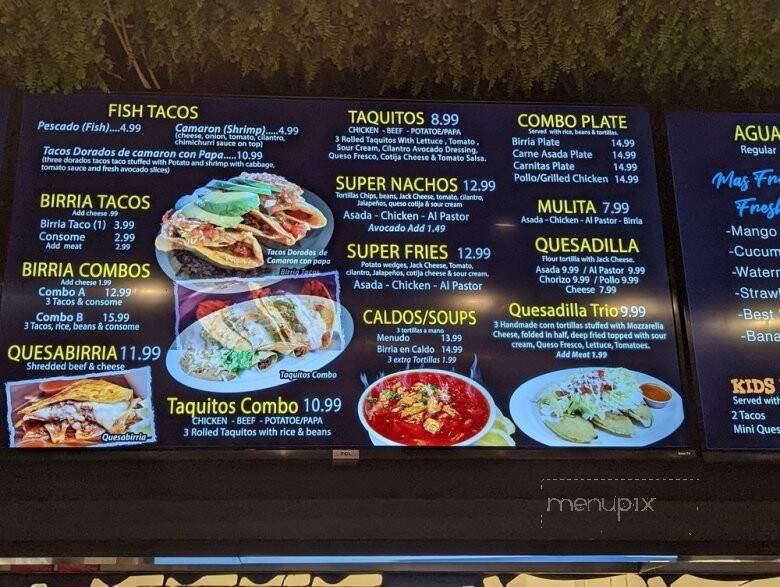 Navarro's Taqueria - Westminster, CA menu_pic
