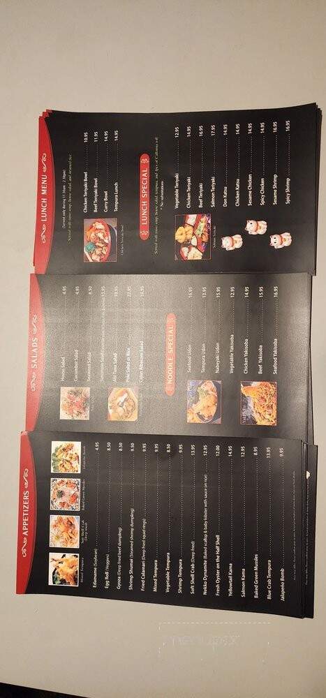 Kokoro Sushi & Cuisine - Lake Elsinore, CA menu_pic