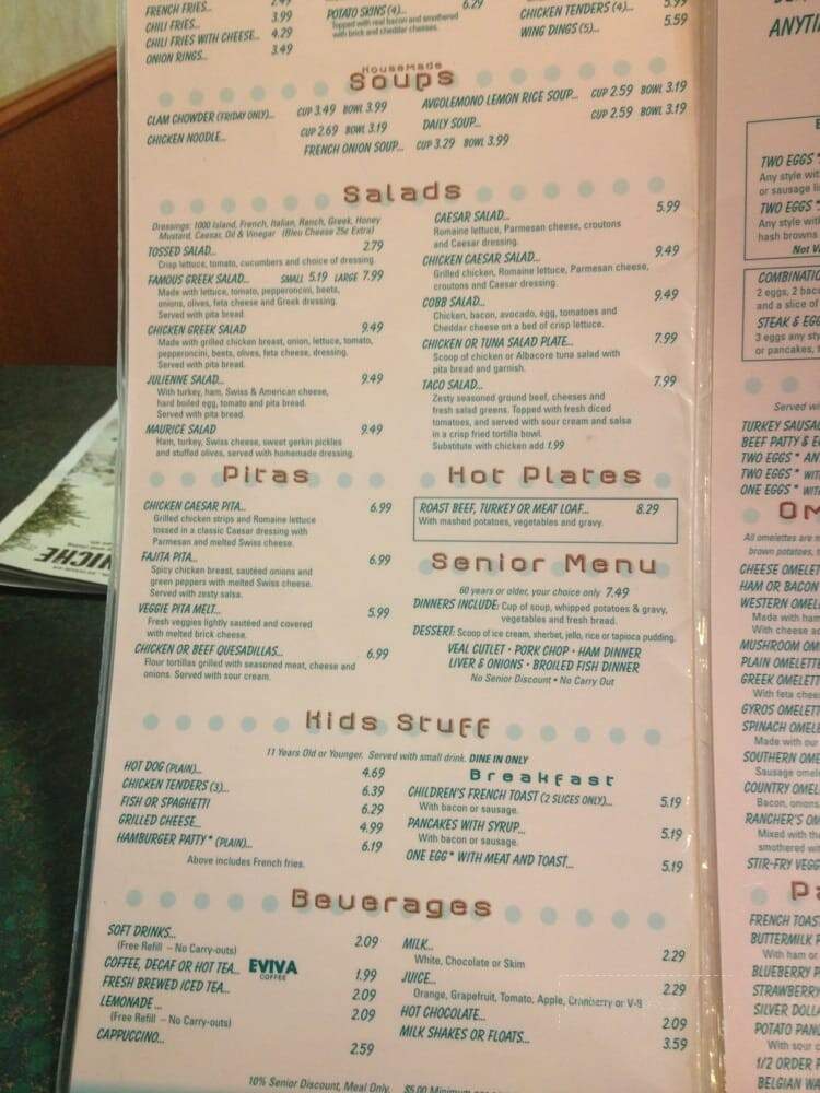 Nello's Eatery - Royal Oak, MI menu_pic