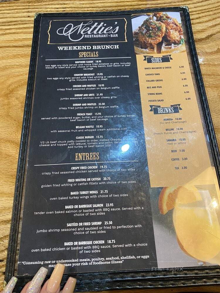 Nettie's Restaurant - Queens Village, NY menu_pic