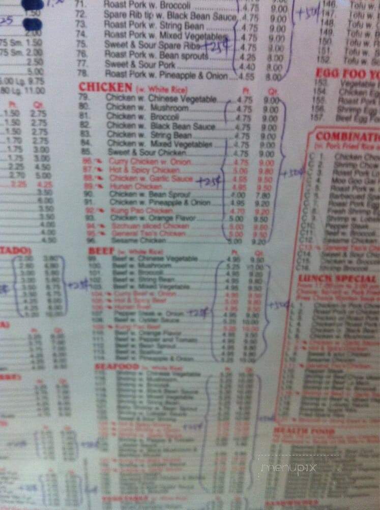 New Chin Chin Wu Restaurant - Brooklyn, NY menu_pic