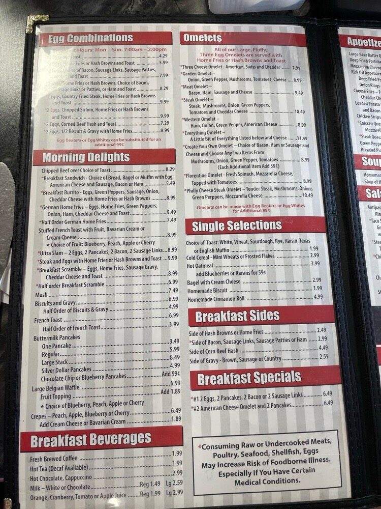 Nicole's Family Restaurant - Canton, OH menu_pic