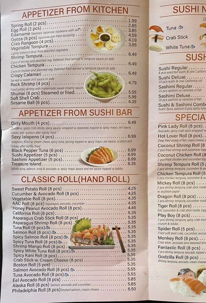 Ninja Express - Wabash, IN menu_pic