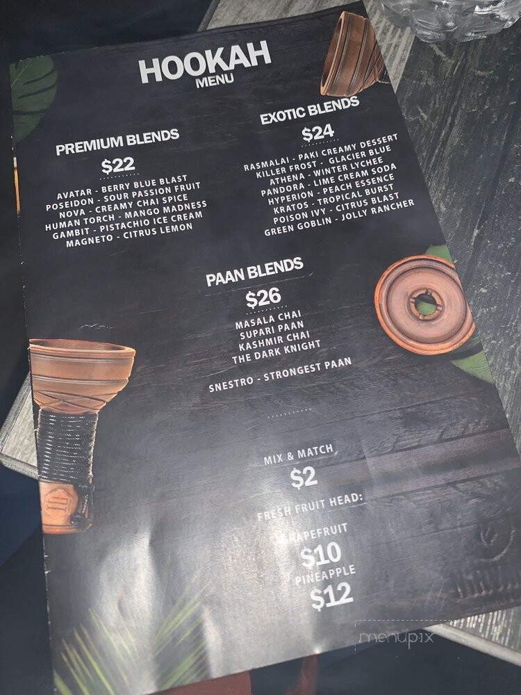 Nirvana Lounge & Cafe - Mount Vernon, NY menu_pic