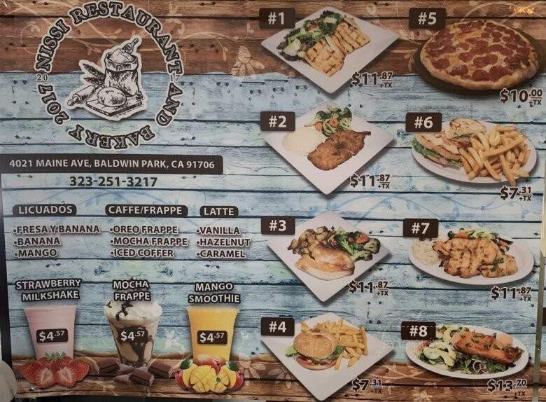 Nissi - Baldwin Park, CA menu_pic