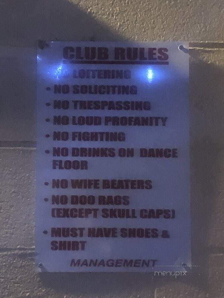 Nomis Bar - Houston, TX menu_pic