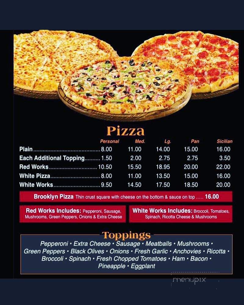 Nona's Pizzeria - Pennsauken Township, NJ menu_pic
