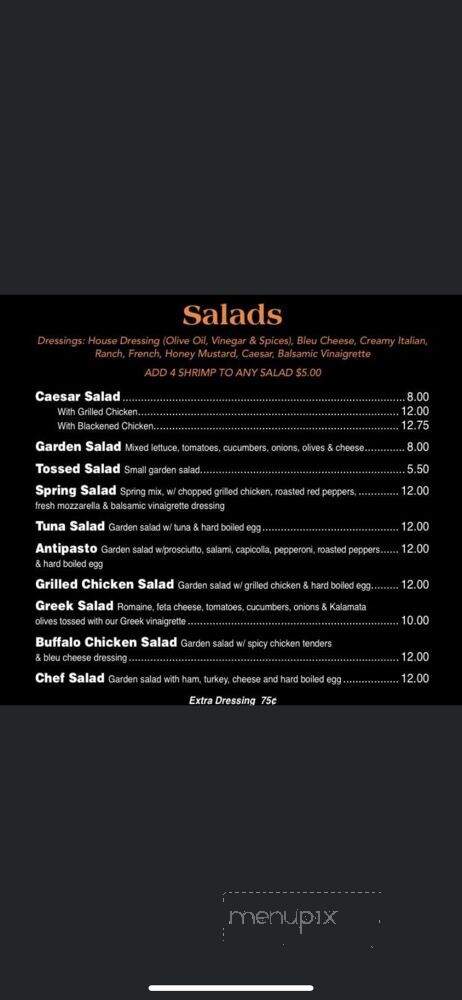 Nona's Pizzeria - Pennsauken Township, NJ menu_pic