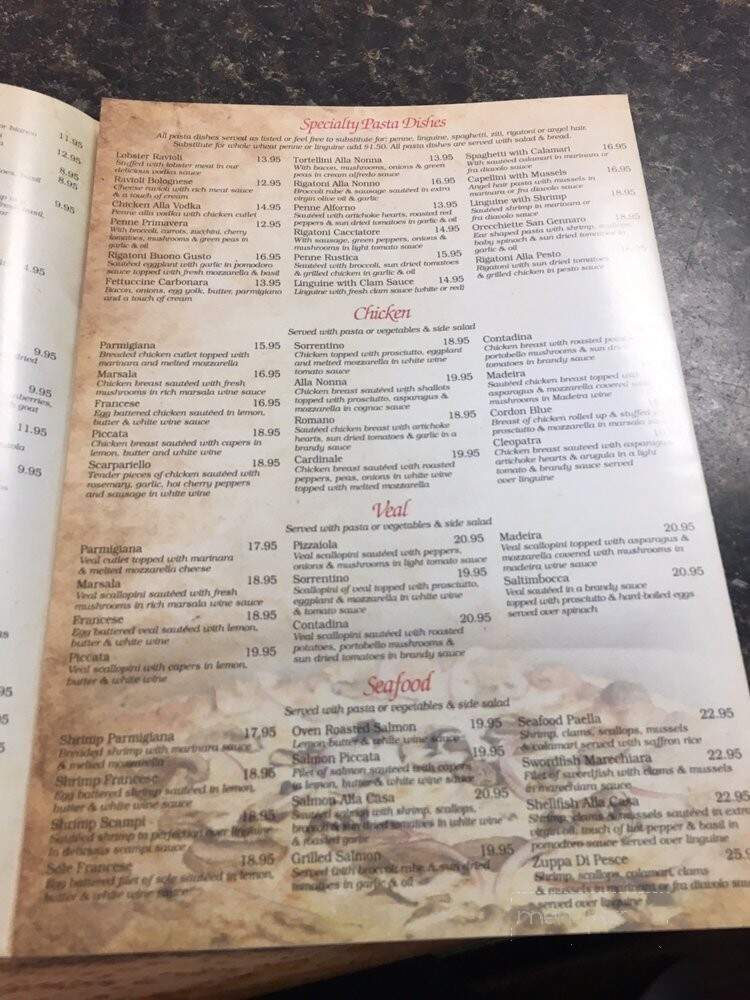 Nonas Restaurant - Peekskill, NY menu_pic
