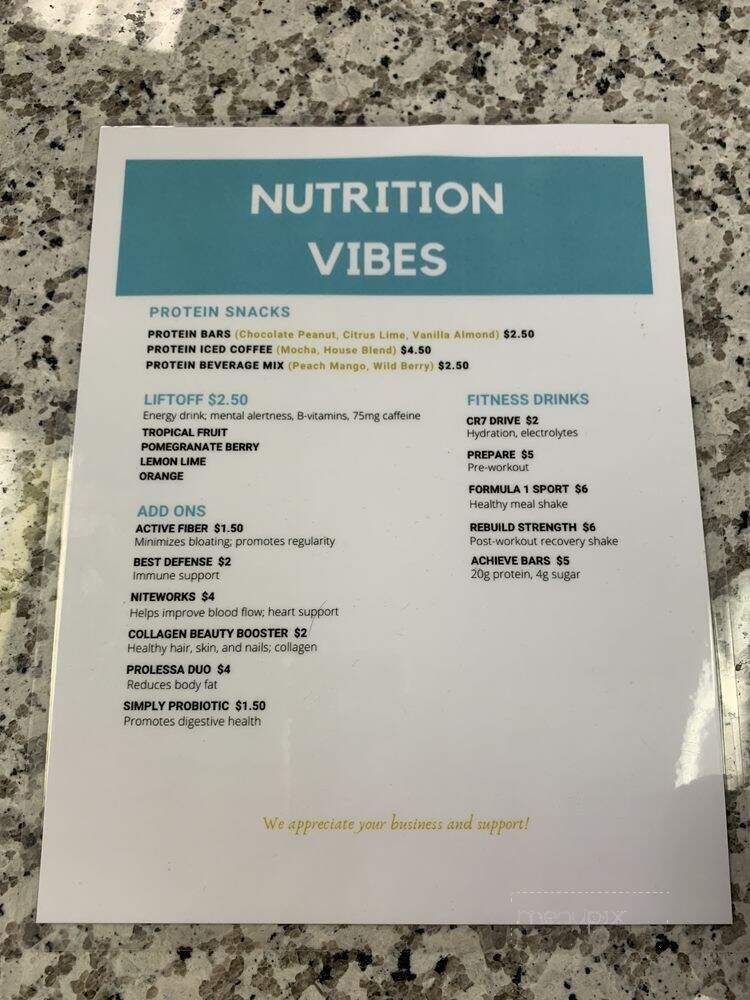 Nutrition Vibes - Turlock, CA