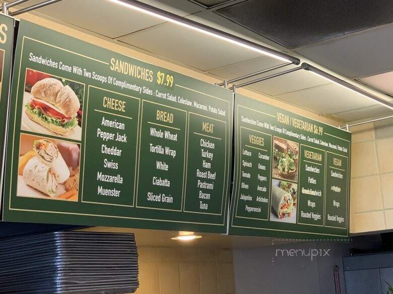 Oakmont Sandwiches - Cupertino, CA menu_pic