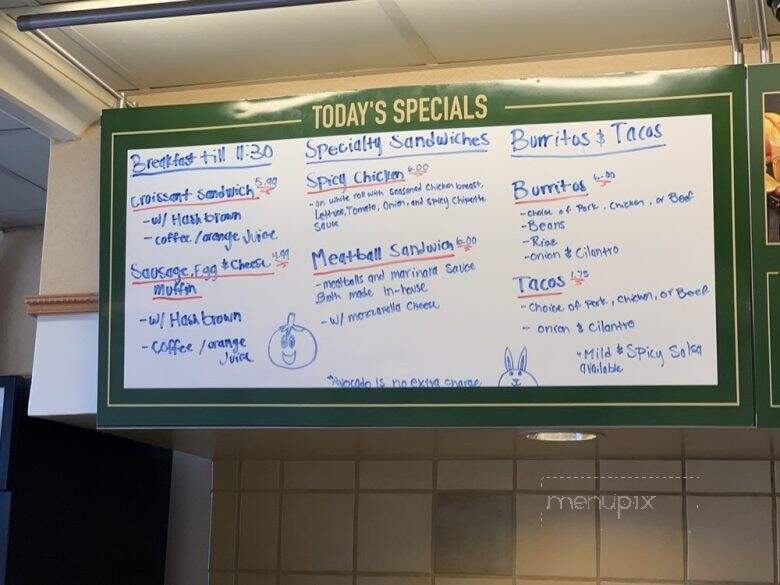 Oakmont Sandwiches - Cupertino, CA menu_pic