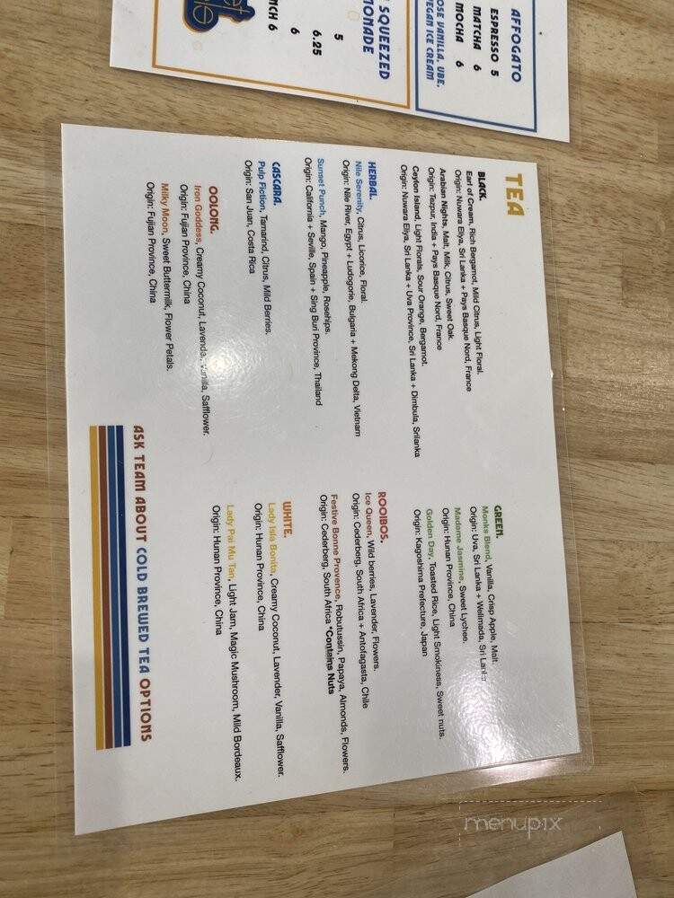 Obet and Del's Coffee - Los Angeles, CA menu_pic