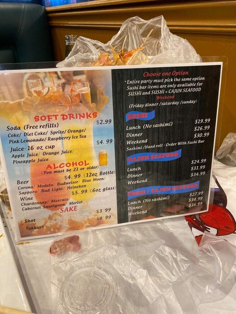 Ocean 9 Sushi Cajun & Seafood - Elk Grove, CA