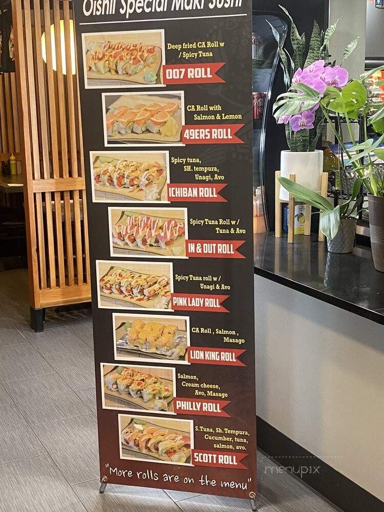 Oishii Teriyaki - Auburn, CA menu_pic