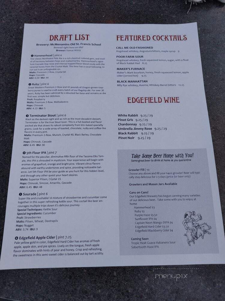 Okane - Bend, OR menu_pic