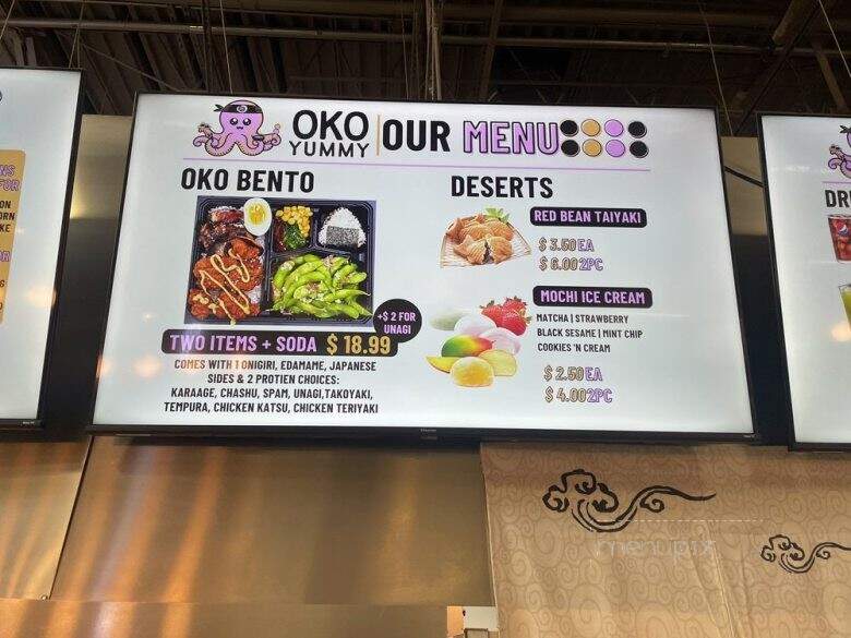 OkoYummy - Rancho Cucamonga, CA menu_pic
