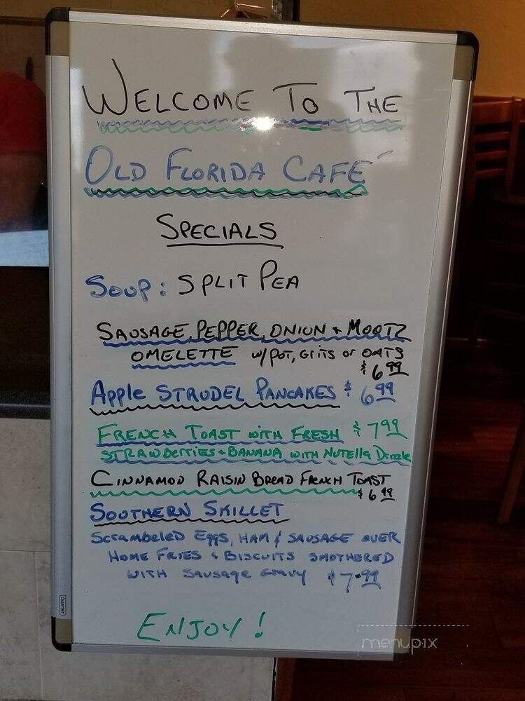 Old Florida Cafe - Tamarac, FL menu_pic