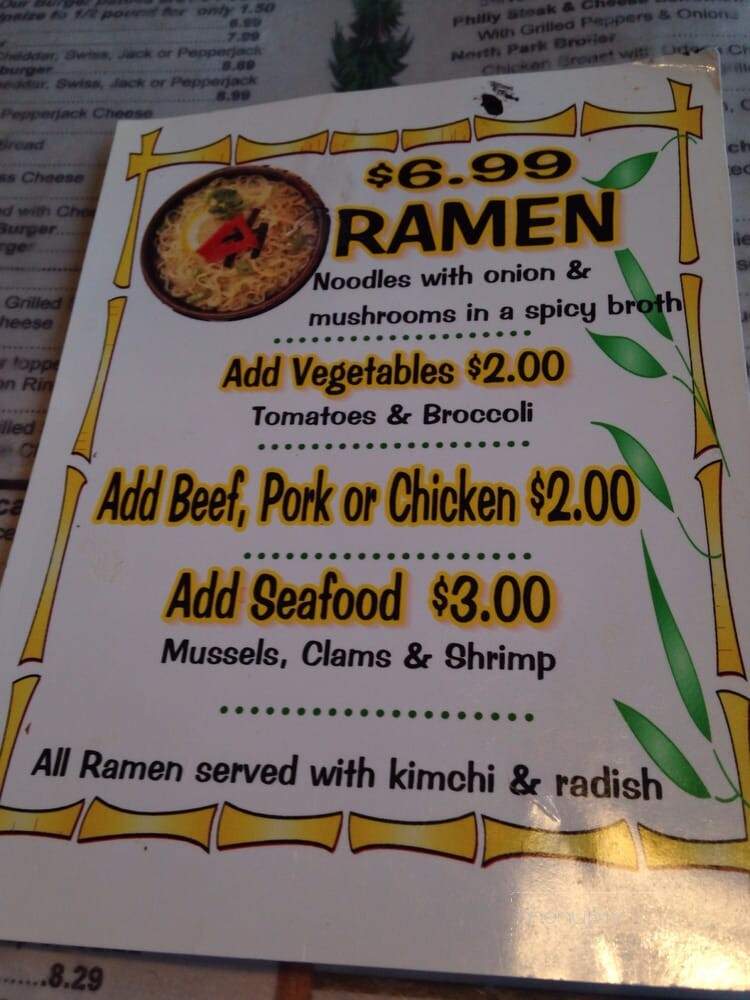 Old Mill Cafe - San Diego, CA menu_pic