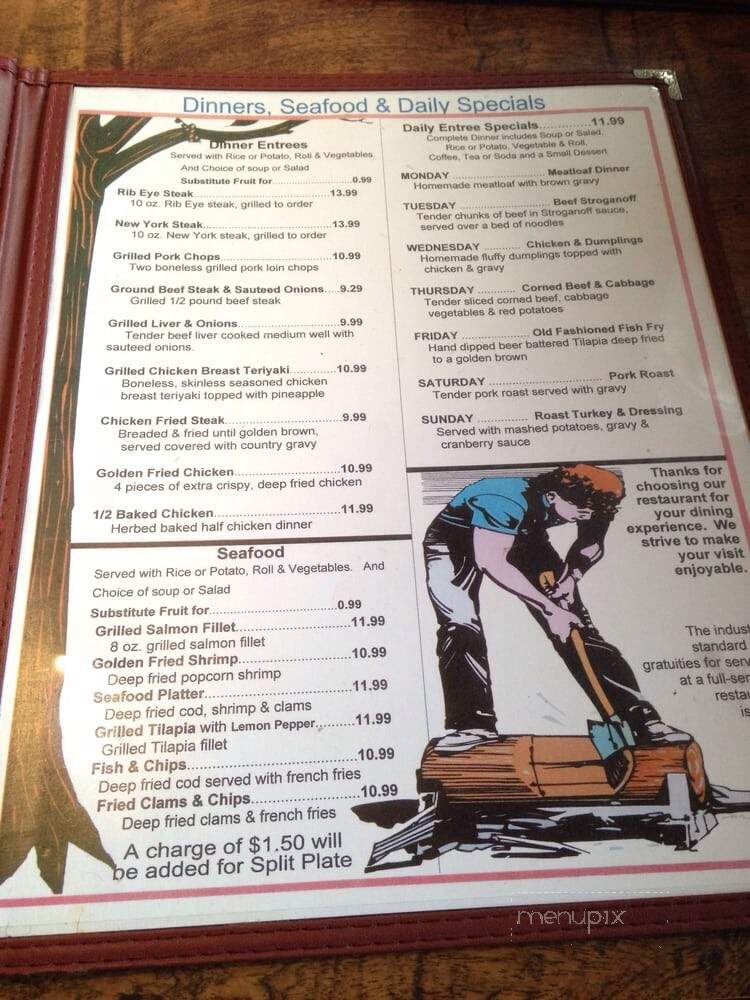 Old Mill Cafe - San Diego, CA menu_pic