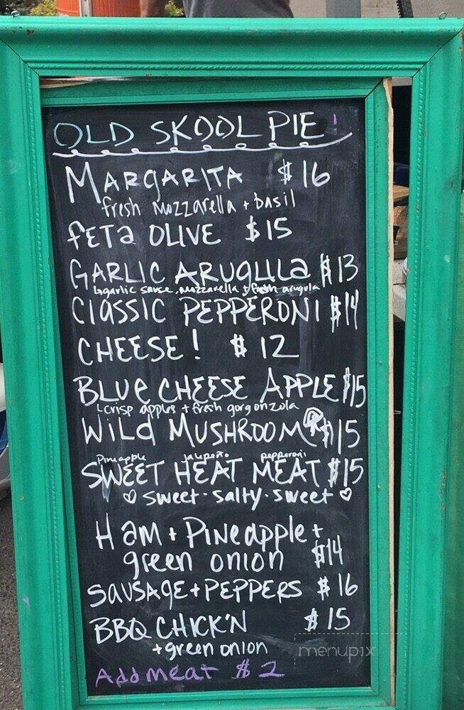 Old Skool Pie Wood Fire Pizza - Sonora, CA menu_pic