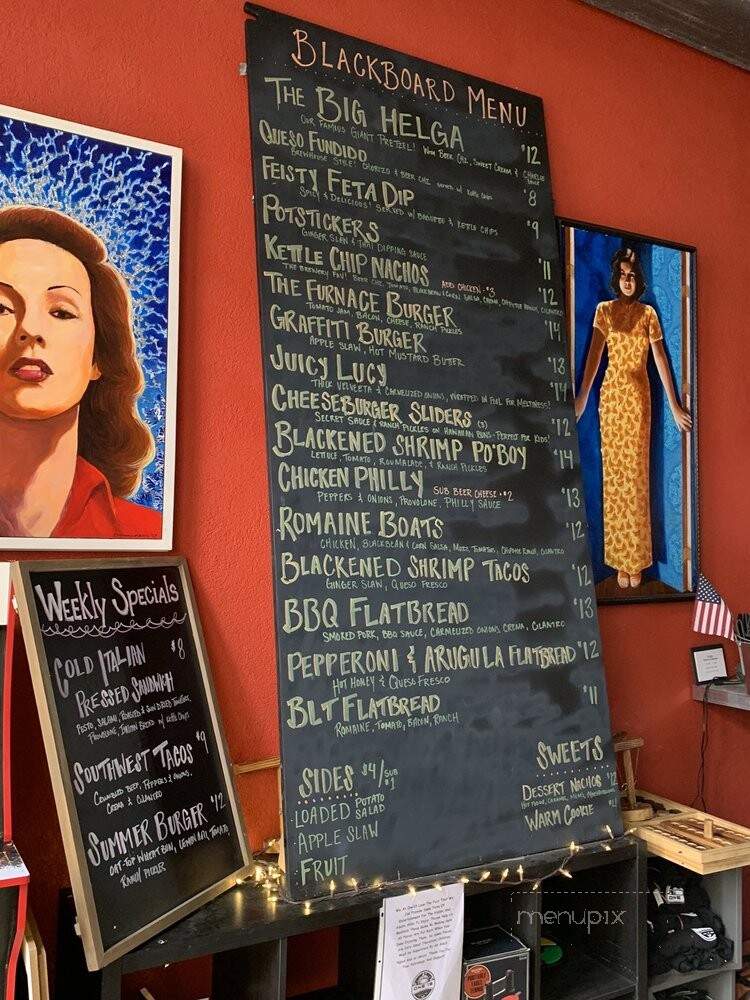 One19 Craft Kitchen and Brewery - Dickson, TN menu_pic