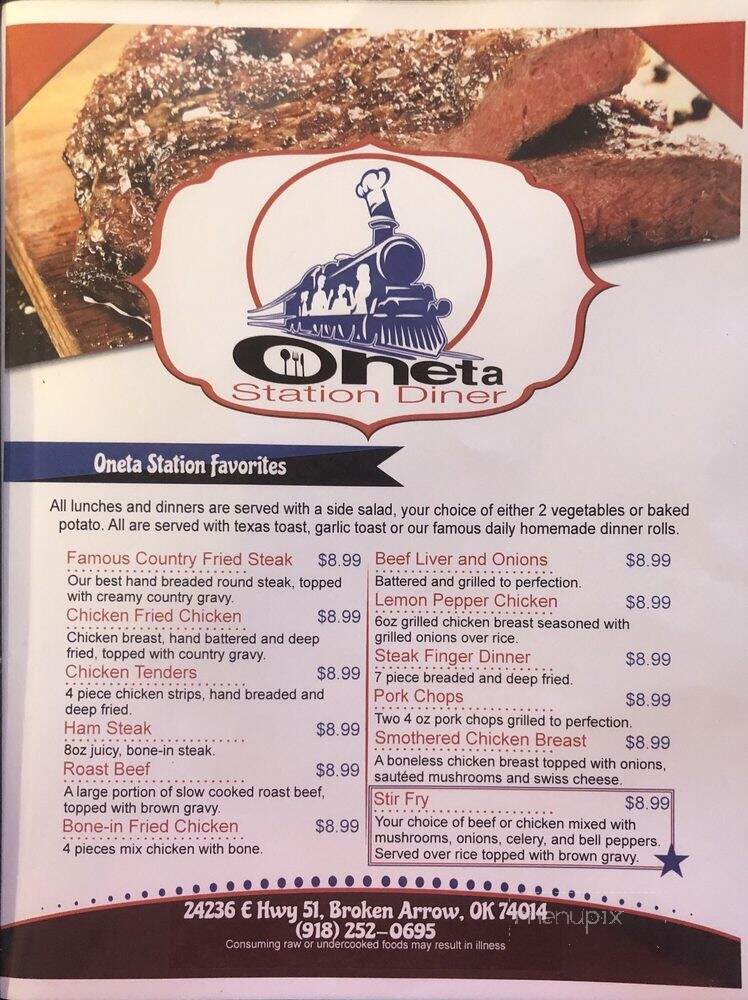 Oneta Station Diner - Broken Arrow, OK