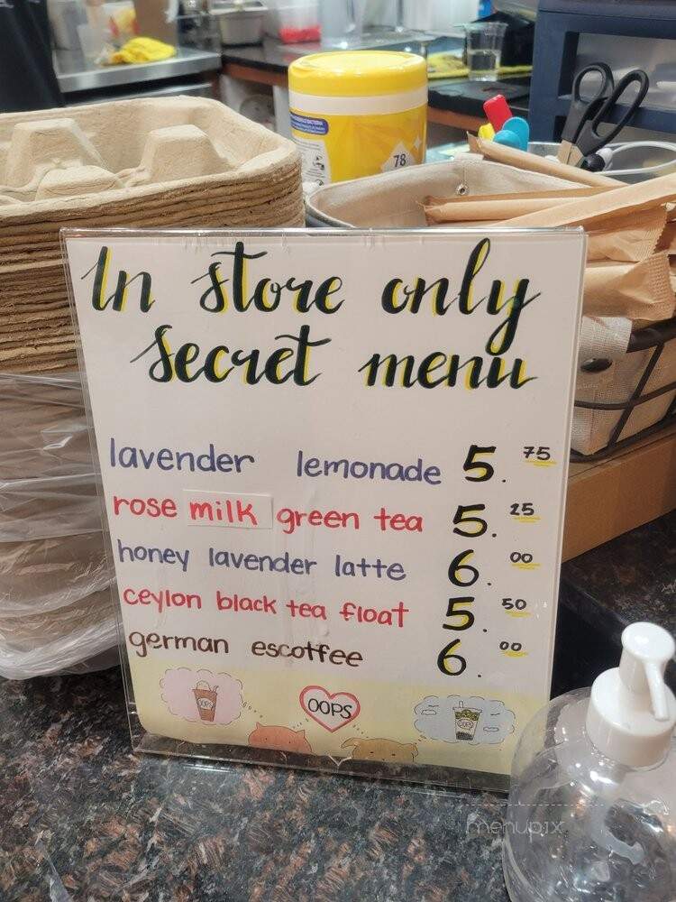 Oops Boba Tea & Coffee - Temple City, CA menu_pic