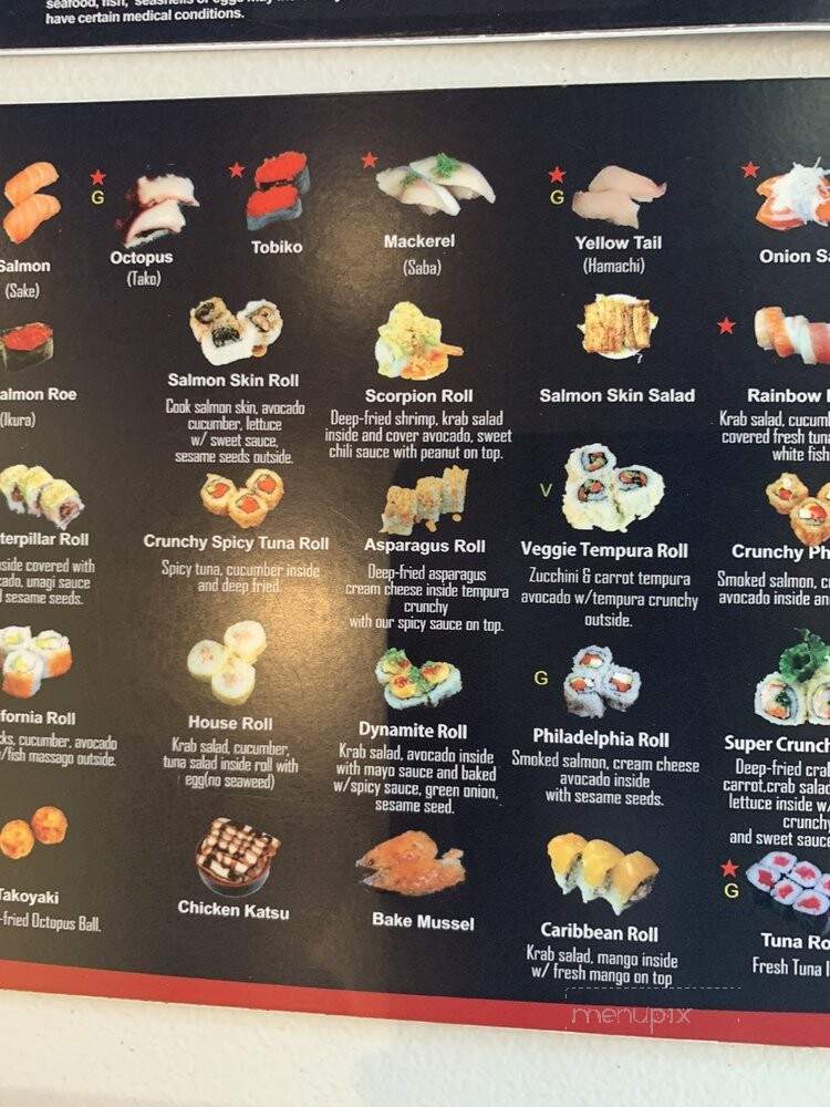 O'Sushi - Happy Valley, OR menu_pic