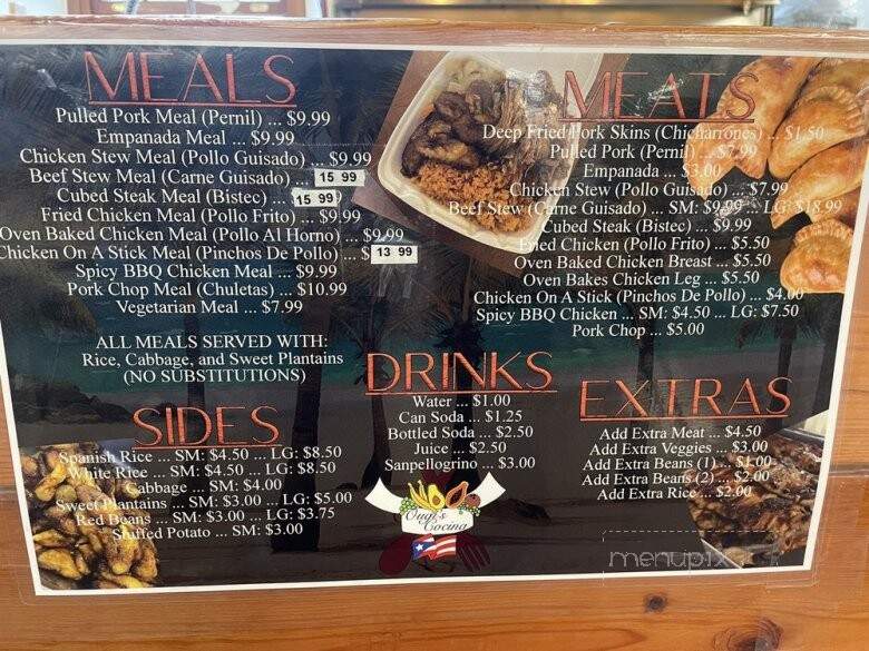 Ougi's Cocina - Harrisburg, PA menu_pic