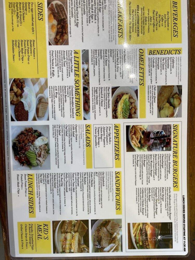 Oui Pancake n' Eggs - Temecula, CA menu_pic