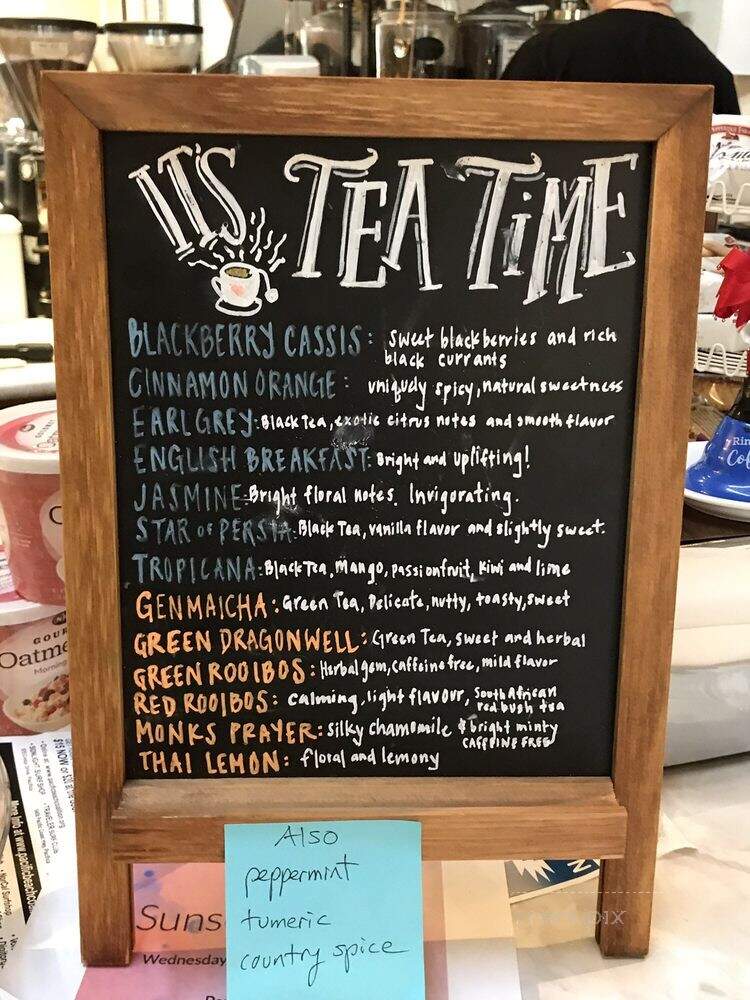 Pacific Java - Pacifica, CA menu_pic