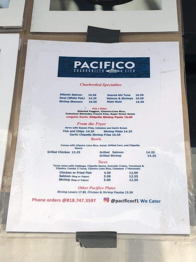 Pacifico Charbroiled Fish - Santa Monica, CA