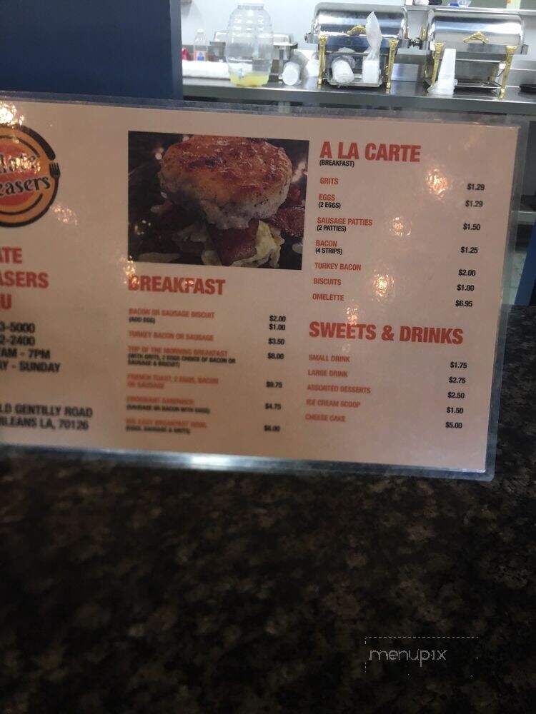 Palate Pleasers - New Orleans, LA menu_pic