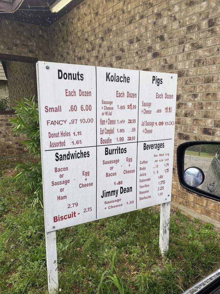 Palestine Donuts - Palestine, TX menu_pic