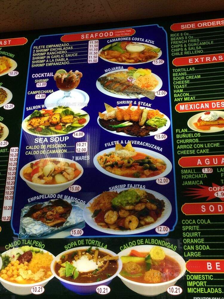 Palominos Mexican & Sea Food - San Diego, CA menu_pic