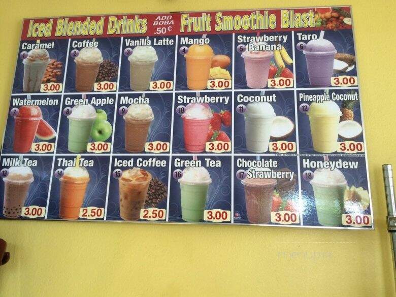 Pam's Doughnuts & Yogurt - Chino, CA menu_pic