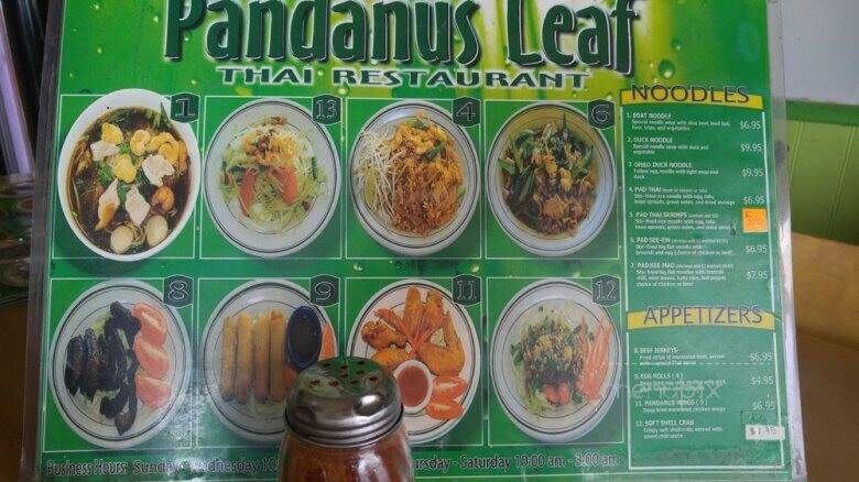 Pandanus Leaf - Long Beach, CA menu_pic