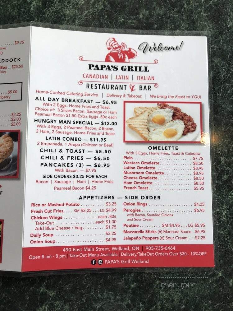 Papa's Grill - Welland, ON