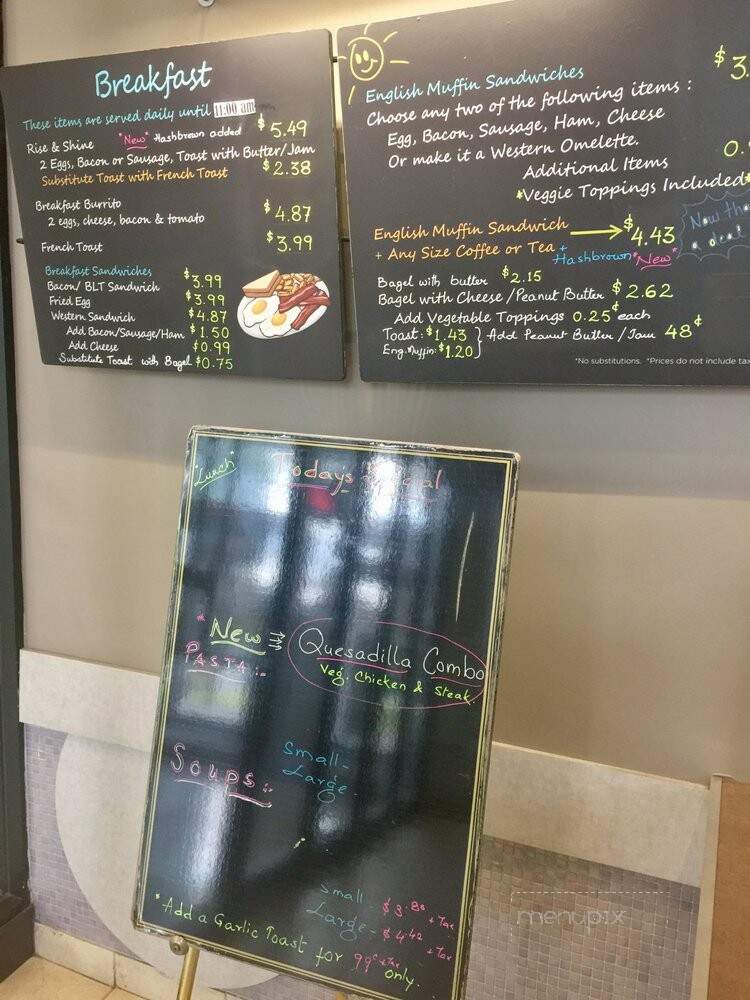 Paradise Cafe - Mississauga, ON menu_pic