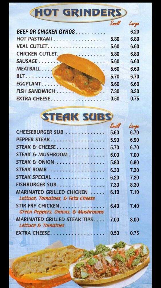 Parthenon Pizza - Brandon, MB menu_pic