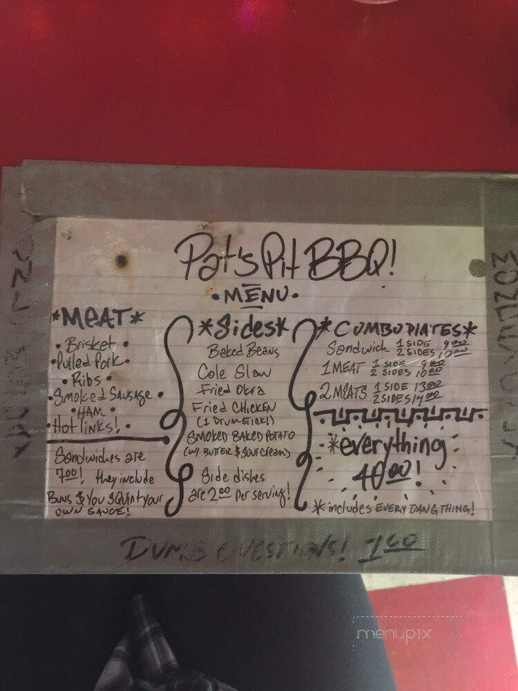 Pat's Pit BBQ - Ben Lomond, CA