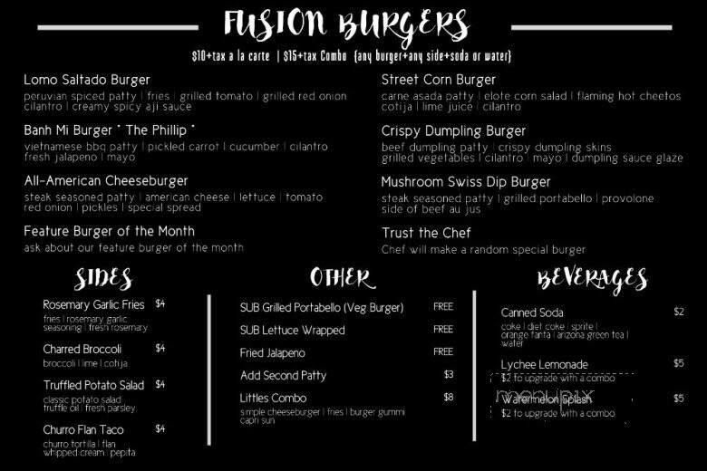 Patty Meets Bun - Temple City, CA menu_pic