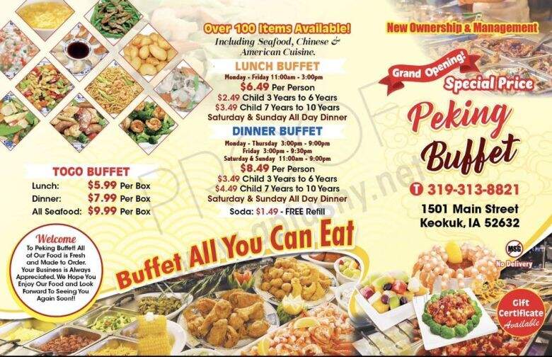 Peking Buffet - Keokuk, IA