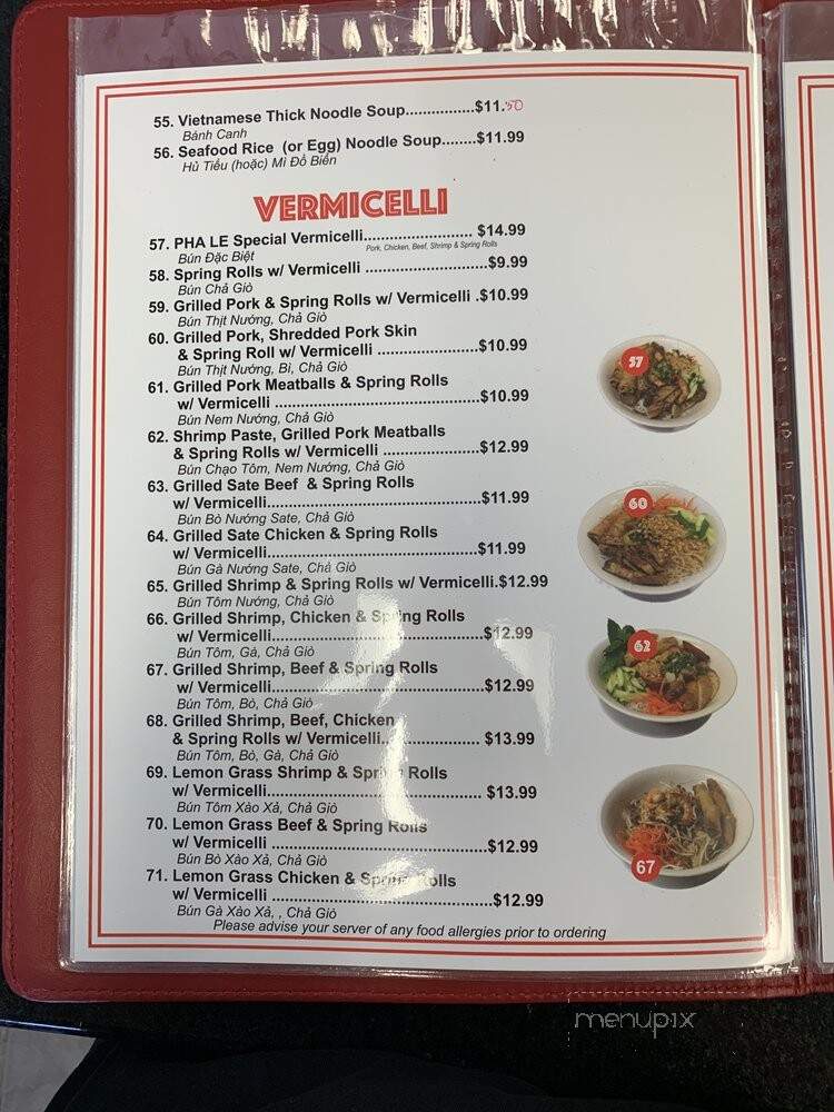 Pha Le Vietnamese Restaurant - Calgary, AB