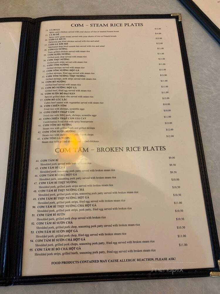 Pham Thi Truoc Express - Arlington, TX menu_pic