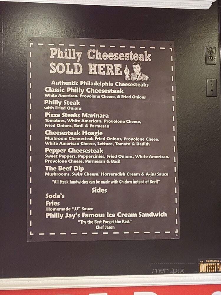Philly Jay's Steaks - Alhambra, CA menu_pic