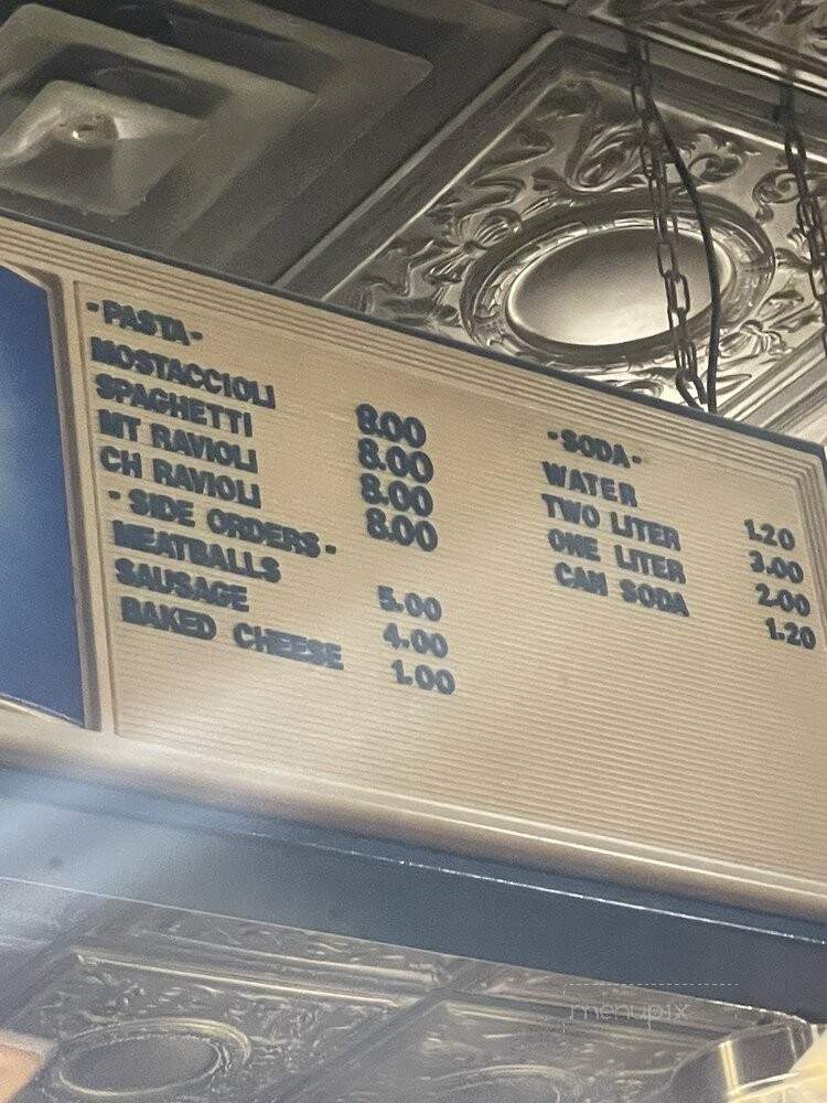 Phil's Pizza - Chicago, IL menu_pic