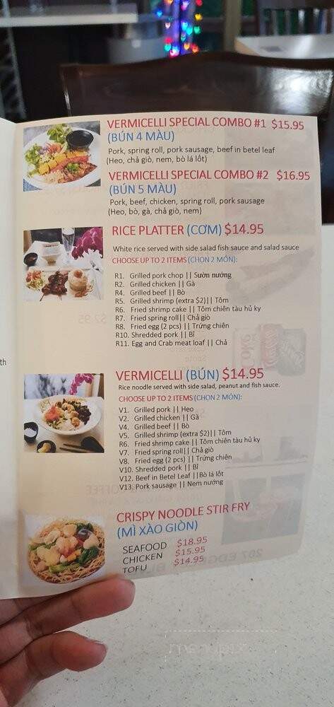 PHO 128 - Concord, ON menu_pic