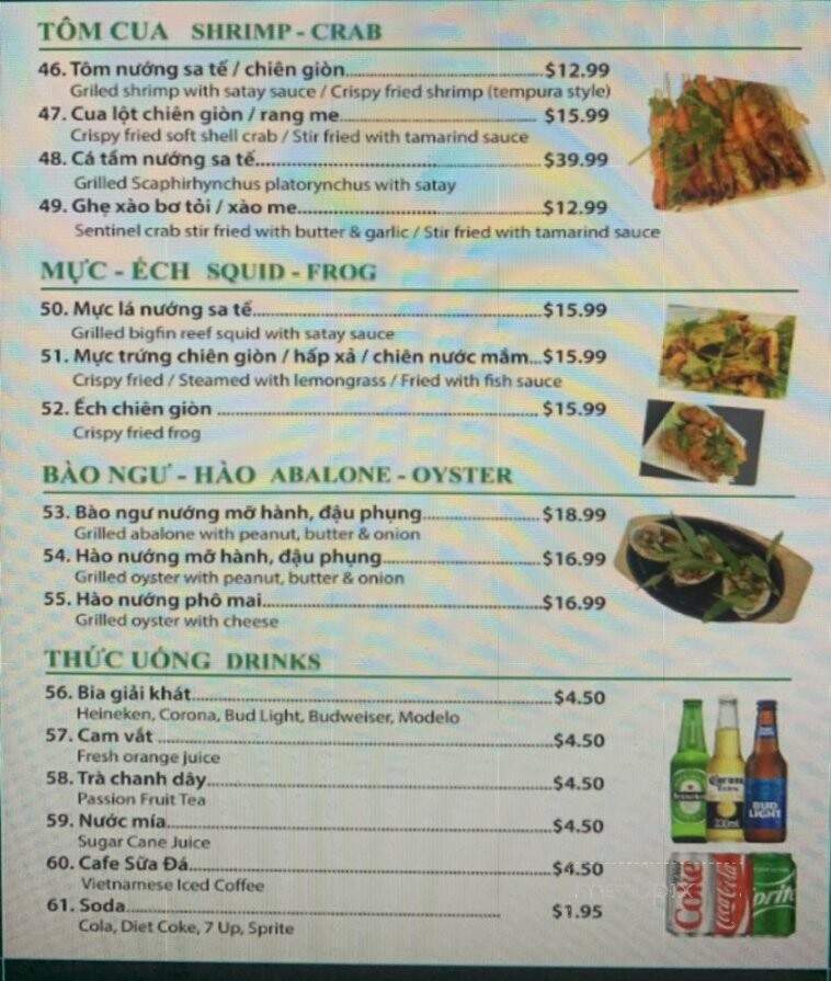 Pho 4 Real - Las Vegas, NV menu_pic